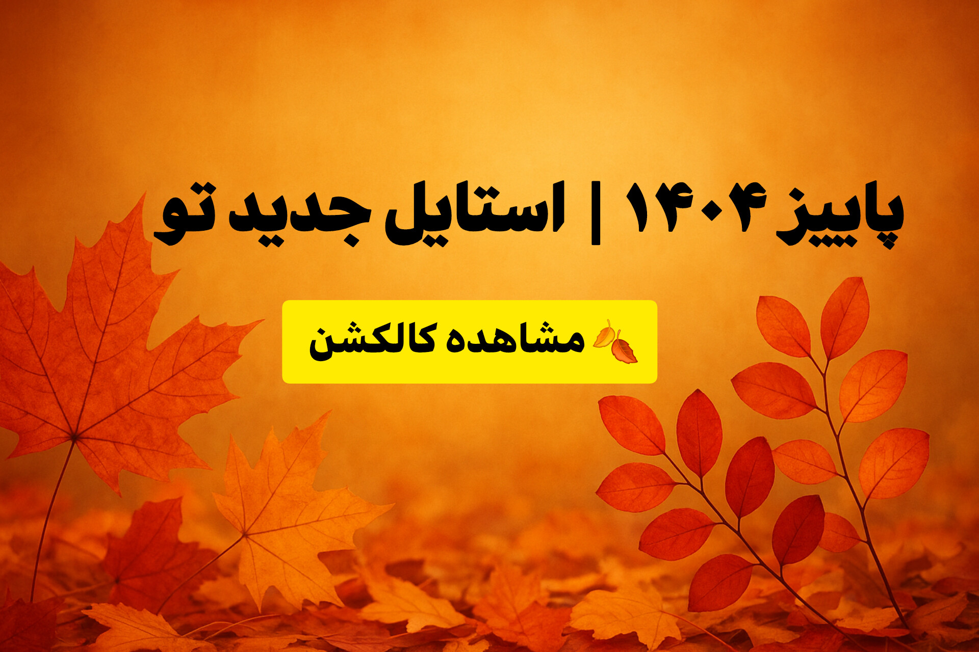 کالکشن پاییزه ۱۴۰۴