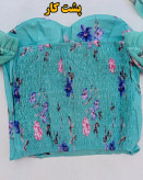 پشت شومیز کراپ زنانه