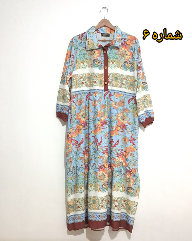 پیراهن زنانه ساحلی پله ای