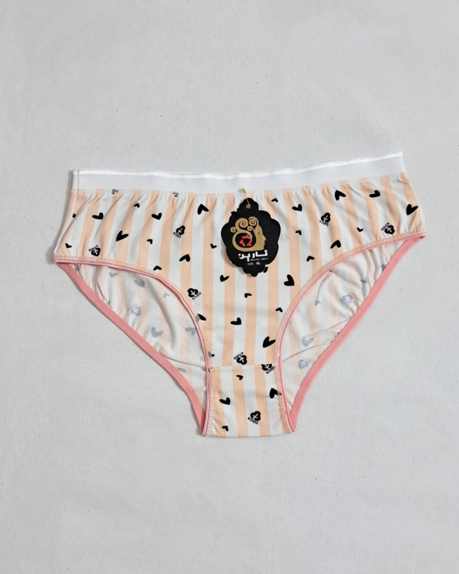 شورت زنانه قلبی نخ پنبه