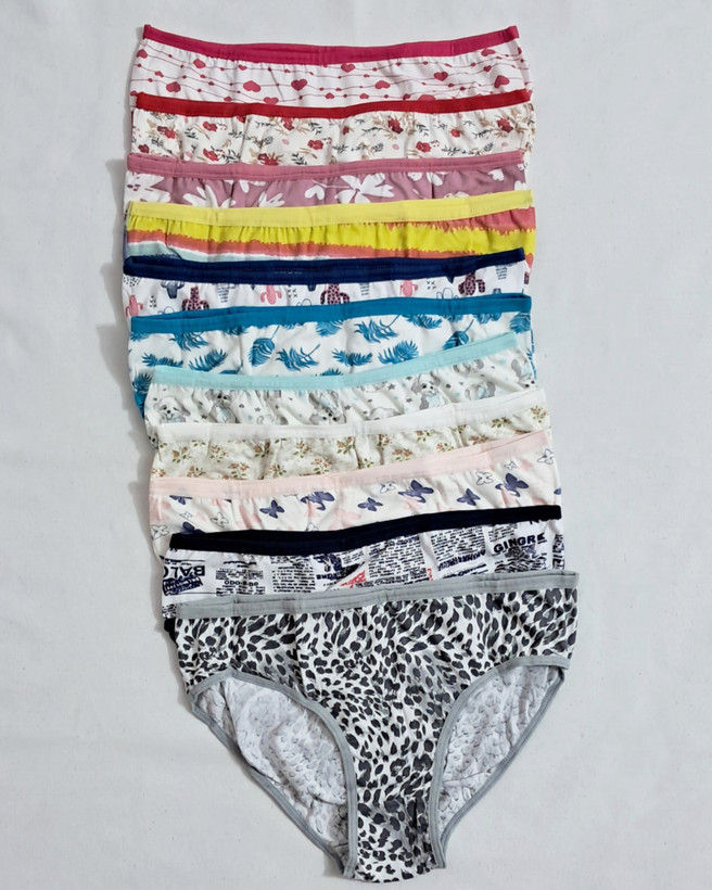 شورت زنانه نخ پنبه تمام چاپ