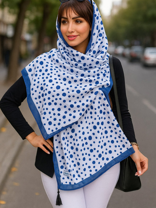 سرخور شال نخی سبک و خنک مناسب بهار و تابستان با جنس لطیف و کیفیت عالی